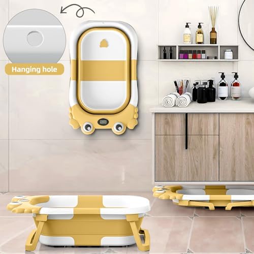 Collapsible Baby Bathtub for Newborns to Toddler - Image 4