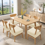Genina Waterproof Chair Covers Set of 6, Dining Chair Cover - Image 6