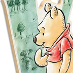 Disney Winnie the Pooh Letter V Wood Wall Decor - Image 4