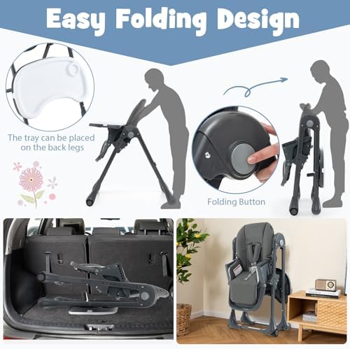 BABY JOY Convertible High Chair - Image 5