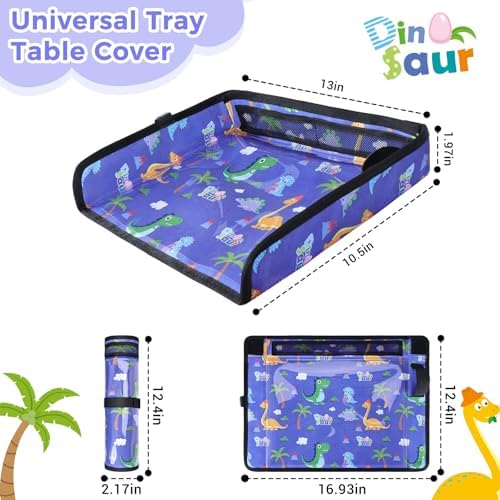 COOLBEBE Airplane Tray Table Cover, Foldable Travel Tray Cover - Image 7