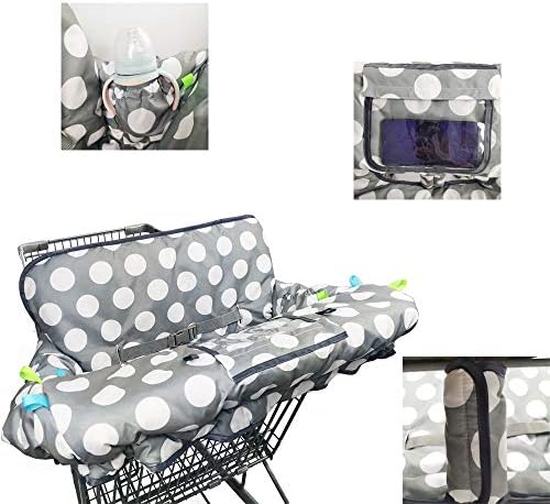 Shopping Cart Cover for Baby, High Chair Cover for Boy Girl, Grocery Cart - Image 4