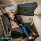 Car Window Sun Shade Cover -2 Pack Breathable Mesh Car Rear Side Window Screens - Image 2