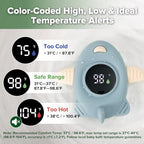 Haakaa Silicone Baby Bath Thermometer – Water Temperature Thermometer - Image 3