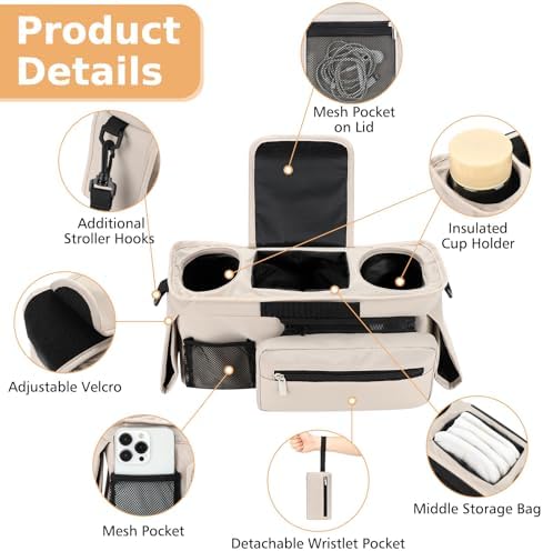 Accmor Universal Stroller Organizer - Image 4