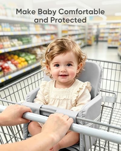 Padded Shopping Cart Seat Cover - Image 2