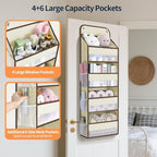 Yecaye Over The Door Organizer, Heavy Duty Hanging Organizers and Storage - Image 2