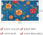 Bath Tub Shower Mat, Washable Bathtub Floor Mats, Suction Cups and Drain Holes - Image 4