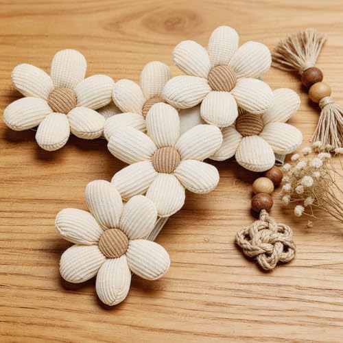 KLOGTSIND Flower Curtain Tiebacks, Decorative Curtain Holdbacks No Drill - Image 5