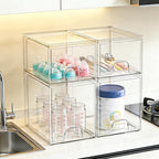 TOOGE Stackable Baby Bottle Organizer: Acrylic Bottle Organizer Baby Storage - Image 7