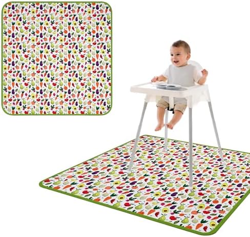 BapronBaby Market Fresh Produce Waterproof Splash Mat Catch All Floor Cover by BapronBaby