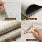 8x10 Washable Area Rug, Soft Area Rugs - Image 3