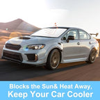 TINGLU Sun Shade for Subaru WRX 2015-2021 Accessories Windshield Sun Shade - Image 5