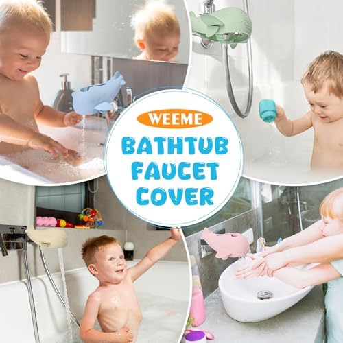 Bath Spout Cover, Baby Bathtub Faucet Cover, Universal Silicone Safety Guard - Image 4