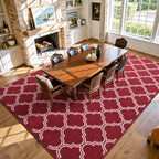 Keeko 7x10 Area Rugs for Living Room, Soft Washable Memory Foam Bedroom Rug - Image 5