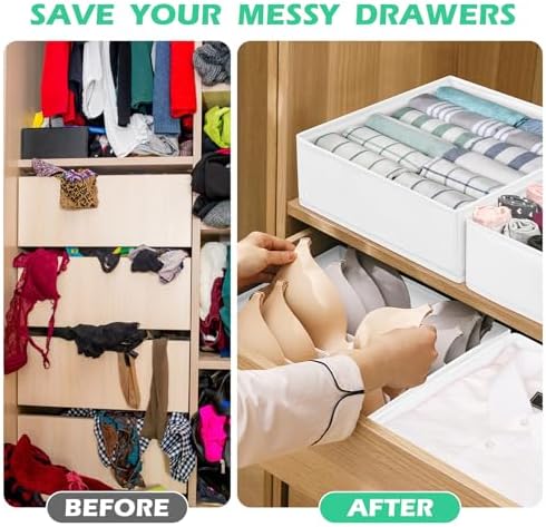 Drawer Clothing Organizer 16-Pack - Image 3