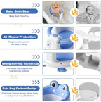 Baby Bath Seat for Babies 6 Months & up Non-Slip Toddler Bath Seats for Sitting - Image 3