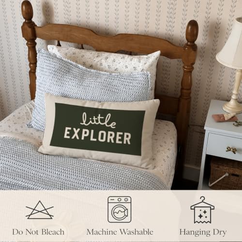 Boys Room Camping Decor Camp 12x20 Pillow Cover - Image 5