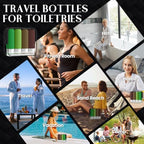 Silevoler Travel Bottles for Toiletries, TSA-Approved Travel Size Container - Image 7