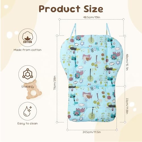 Kocpudu High Chair Cushion, High Chair Pad, Seat Cushion - Image 3