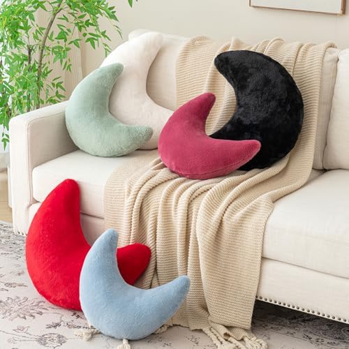 Moon Pillow, Decorative Throw Pillows - Image 7