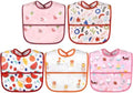 Accmor Waterproof Baby Bibs for Eating, Mess Proof Toddler Feeding Bibs for by Accmor