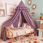 SmoothNovelty Gingham Plaid Bed Canopy - Image 4