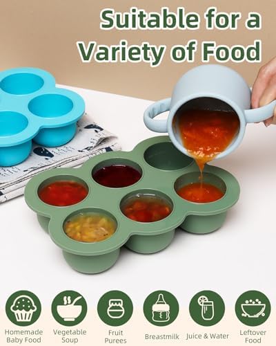 Silicone Baby Food Freezer Tray - Image 4