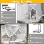Bed Canopy Curtains Mosquito Net Bed Canopy - Image 6
