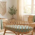 100% Muslin Baby Bassinet Sheets - Image 6
