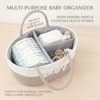 Baby Diaper Caddy Organizer - Image 2