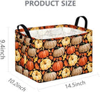 Rec Box Hamper Storage Basket Collapsible Organizer Bin Gift Shelf Baskets - Image 2