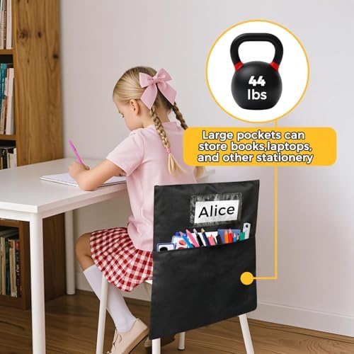 12 Pack Chair Pockets for Classrooms - Image 5