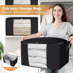 Fab totes 6 Pack Storage Bags for Clothes Blanket Storage Bins - Image 5