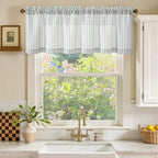 jinchan Linen Boxter Stripe Valances - Image 2