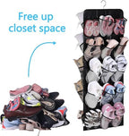 MISSLO 30 Large Pockets Dual Sided Hanging Shoe Rack - Image 6