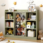 Toy Storage Organizer with 6 Cube, Stuffed Animal Storage by LEFURTURE