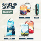 TRIPPED Travel Gear Compression Packing Cubes - Image 4