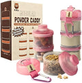Formula Container to Go – Baby Essentials, Stackable Formula Dispenser by KiKo