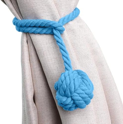 Melaluxe 2 Pack Curtain Tiebacks by Melaluxe