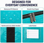 Extra Large Storage Bags, Jumbo Moving Tent Storage Bags, Waterproof Foldable - Image 2