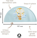 Silicone Baby Bib and Mat | Boys Girls Babies & Toddlers | Waterproof, - Image 5