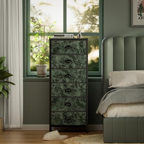 Furnulem Dresser for Bedroom, 6 Drawer Tall Storage Tower Unit and Chest - Image 5