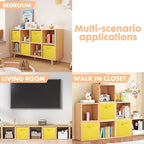 ShellKingdom Storage Bins, Foldable Fabric Storage Cubes And Cloth Storage - Image 6