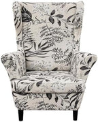 NILUOH Wingback Chair Covers 2-Piece, Armchair Slipcovers by NILUOH