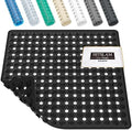 HITSLAM Shower Mat Anti Slip, Square Bath Mat by HITSLAM