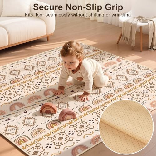 Basumee Splat Mat for Under High Chair, Waterproof & Mess-Proof Floor Mat - Image 4