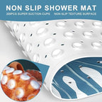 XIYUNTE Bath Mat for Tub Non Slip Bathtub Mat for Kids 40x16 Baby Bath Mat - Image 3