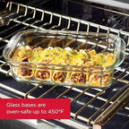 Rubbermaid Brilliance Glass Food Storage Containers, 8 Cup, Leak-Proof - Image 3