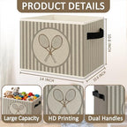 Tennis Sports Boy Storage Bins Box - Image 6